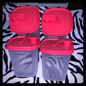 Tupperware measuring containers
